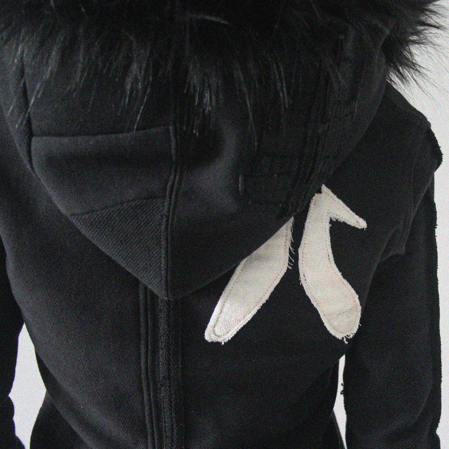 BLUZA "fur hoodie"