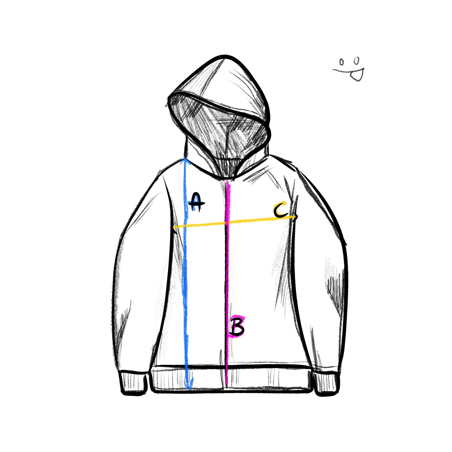 slim fit hoodie - "sitonka"