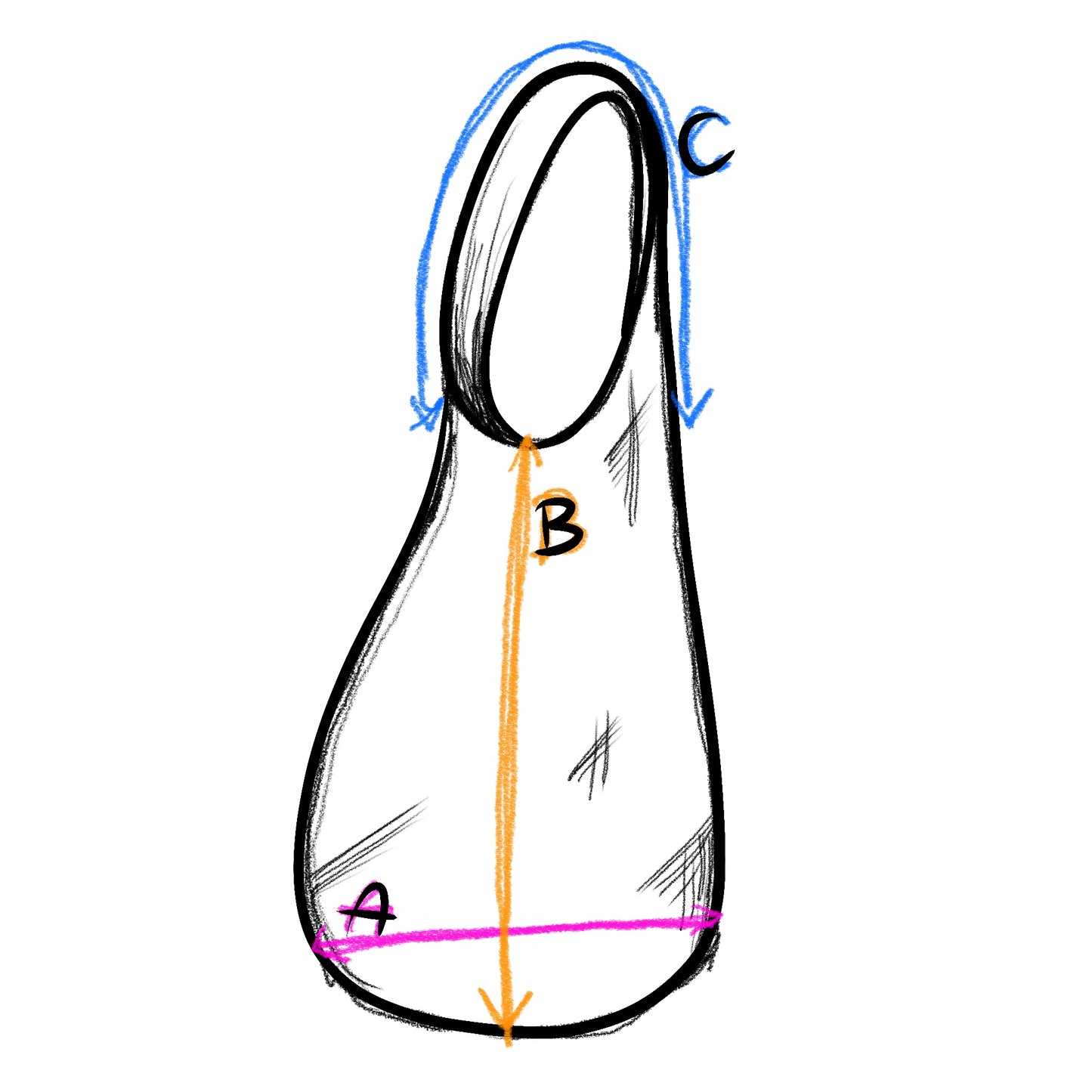 shoulder bag - "tranka"