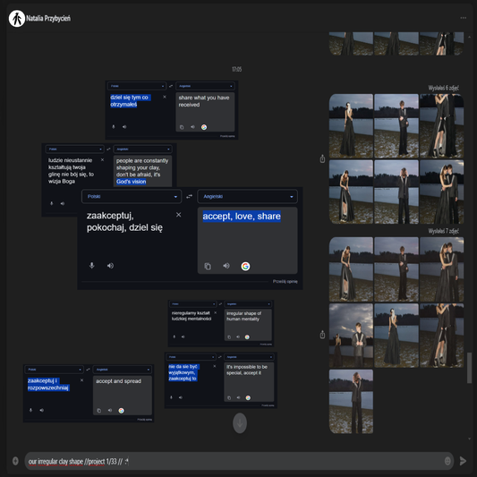 our irregular clay shape - project 1/33