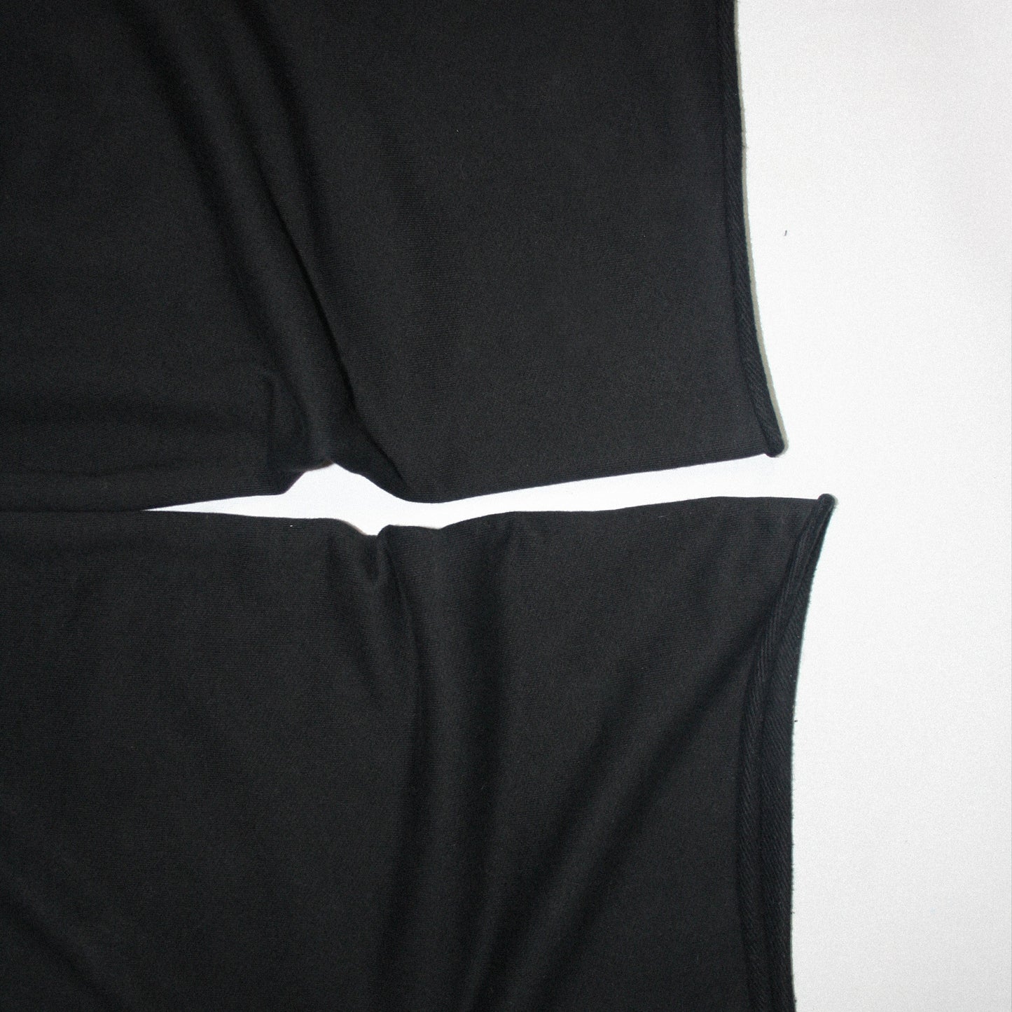 WIDELEG SWEATPANTS - BLACK