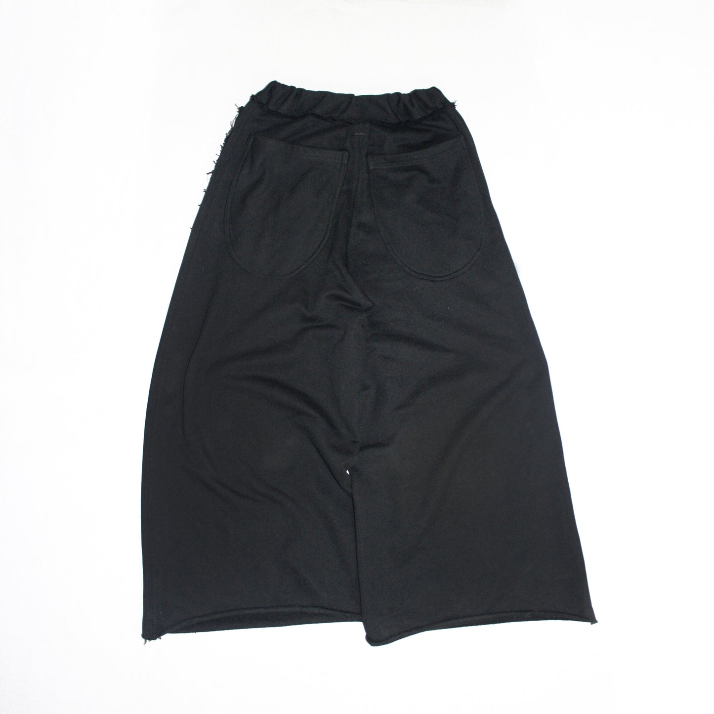 WIDELEG SWEATPANTS - BLACK